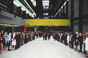 The opening of Tate Modern