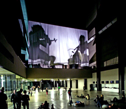 Tony Conrad performance, Tate Modern