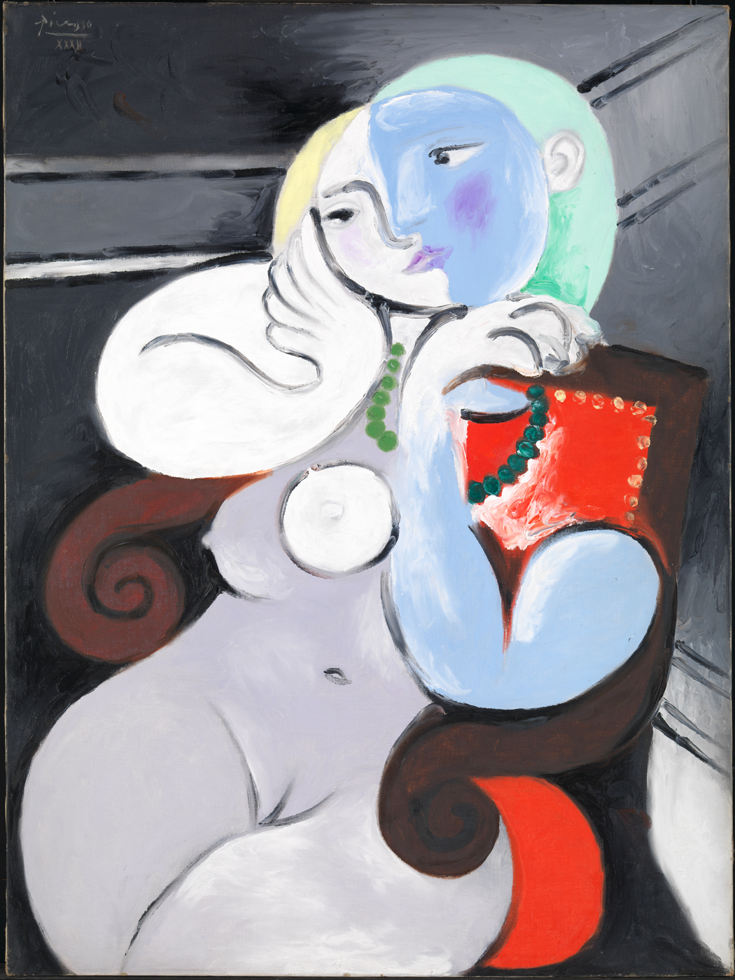 Tranny having sex with a girl Picasso s blue nude