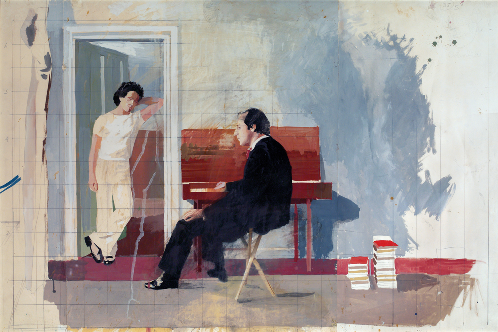 sitting for hockney tate david hockney early works