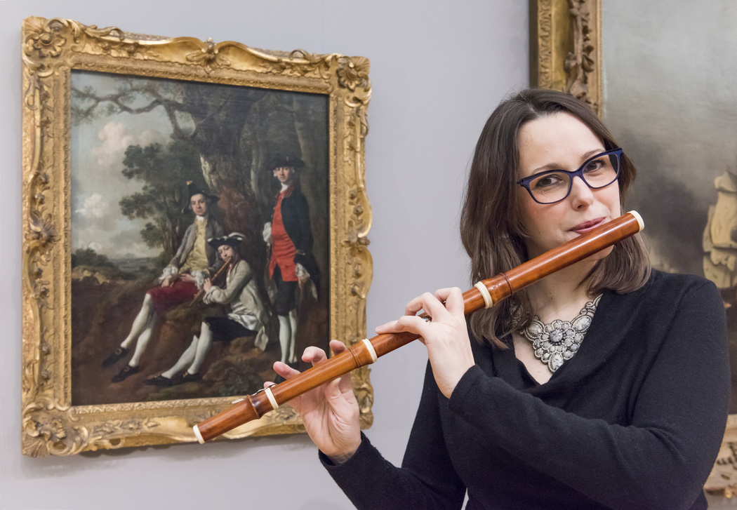 Baroque Flute Recording and Interview with Hannah French Tate