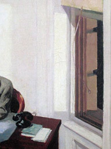 The Separateness Of Things Victor Burgin Tate Edward Hopper Office At Night 1940 Detail