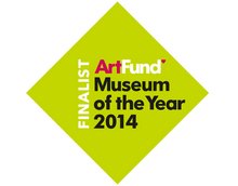 The Art Fund Museum of the Year 2014 finalist logo The Art Fund Museum of the Year 2014 finalist logo