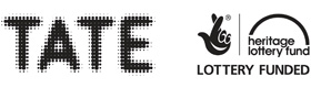 Tate and the Heritage Lottery Fund logo Tate and the Heritage Lottery Fund