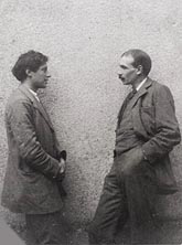 Duncan Grant and Maynard Keynes