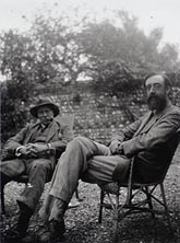 Lytton Strachey and Clive Bell