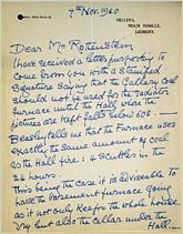 Letter from Helena Gleichen to John Rothenstein