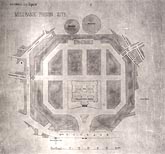 Site Map of Millbank Prizon
