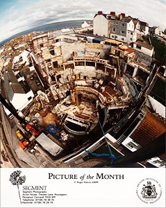 Tate St Ives under construction