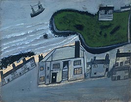 Alfred Wallis, The Hold House Port Mear Square Island Port Mear Beach, ?circa 1932