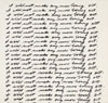Private view card for John Baldessari exhibition (detail)