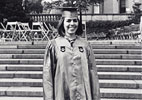 Barbara Reise on graduation day