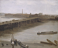 James McNeill Whistler, Brown and Silver: Old Battersea Bridge, 1863