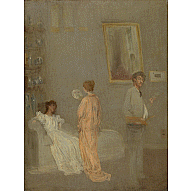 James McNeill Whistler, The Artist in his Studio, 1865-6