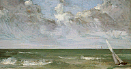James McNeill Whistler, Green and Grey, Channel (The Sea), 1865