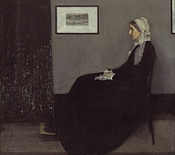 James McNeill Whistler, Arrangement in Grey and Black, No.1 (Portrait of the Painter's Mother), 1871