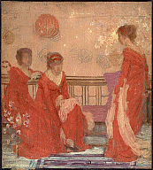 James McNeill Whistler, Harmony in Flesh Colour and Red, c.1869
