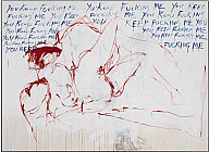 Tracey Emin, You Keep Fucking me, 2024