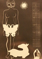 Rosa Rolanda, Standing Figure with Objects, c. 1930