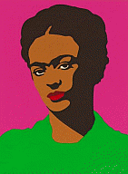 Rupert García, Frida Kahlo (Septiembre), 1975