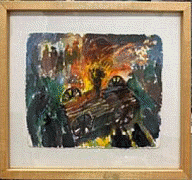 Carlos Almaraz, La resurrección de Frida, 1988