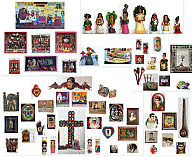 Selection of popular objects and folk art, 2006–2017