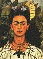 Frida Kahlo, Autorretrato con collar de espinas y colibrí, 1940