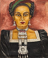 María Izquierdo, Autorretrato, 1946