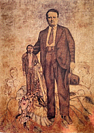 Nahum B. Zenil, Homenaje a Diego Rivera, 1983