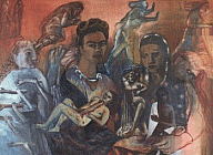 Nalini Malani, Old Arguments on Indigenism, 1989