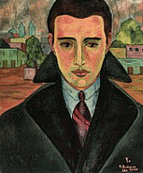 Manuel Rodríguez Lozano, Autorretrato, 1924