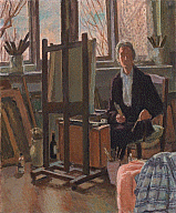 Vanessa Bell, The Artist in her Studio, 1952