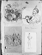 James McNeill Whistler, Jem Bags (recto), 1854-5