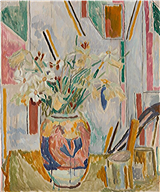 Duncan Grant, Spring Flowers in Omega Vase, c.1913