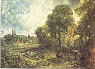 John Constable, Stoke-by-Nayland, c.1835-7