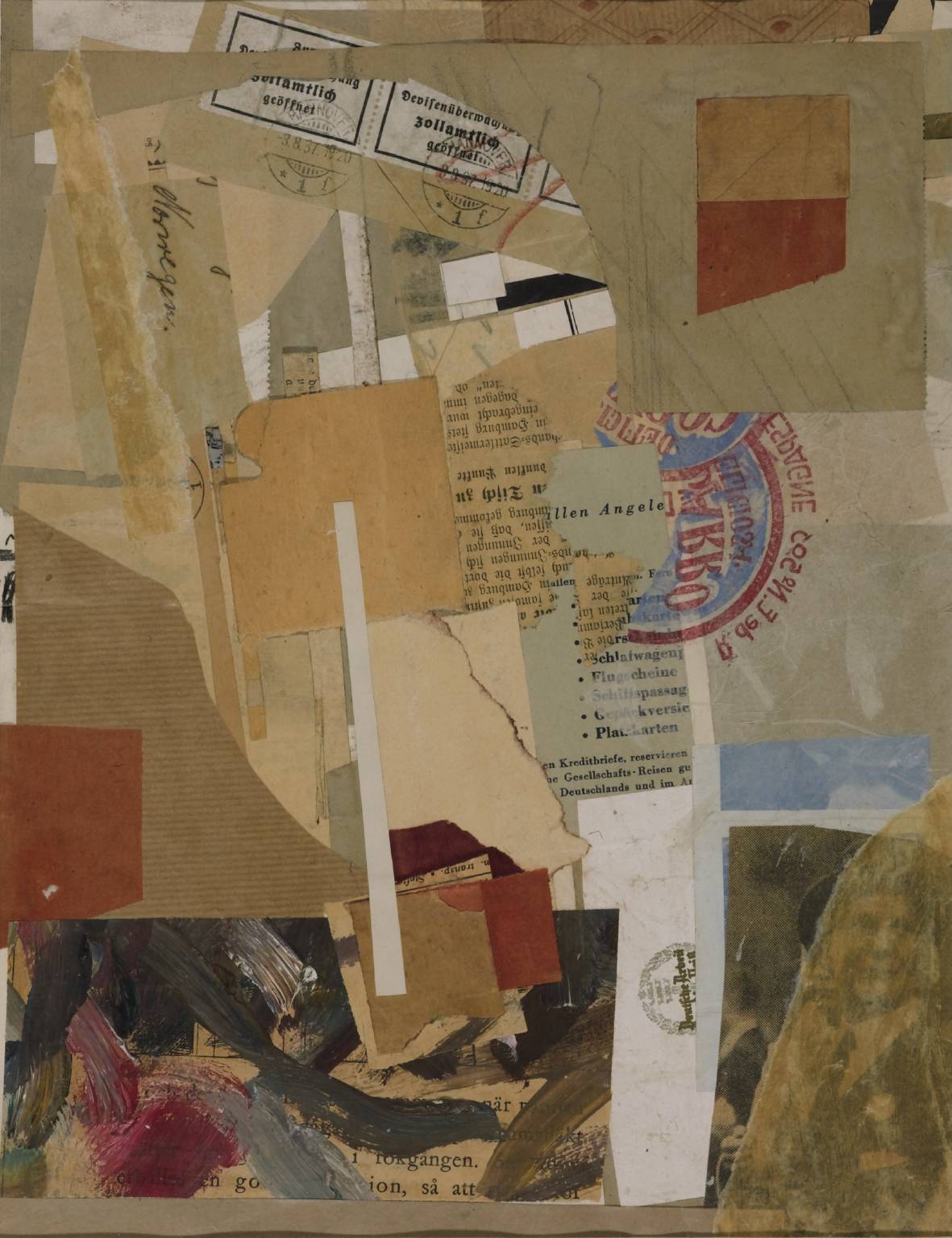 Kurt Schwitters, Opened by Customs