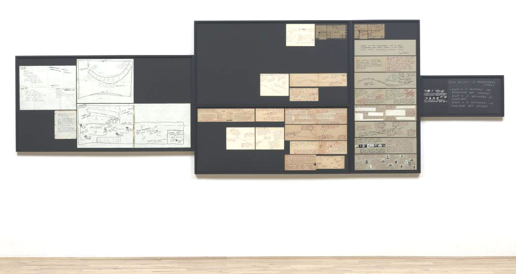 Vito Acconci Sonnabend Show Jan 72 Archives 1972 Tate