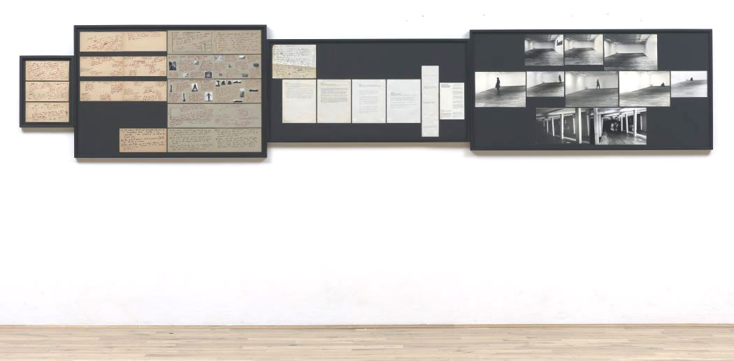 Vito Acconci Sonnabend Show Jan 72 Archives 1972 Tate