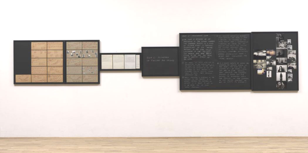 Vito Acconci Sonnabend Show Jan 72 Archives 1972 Tate