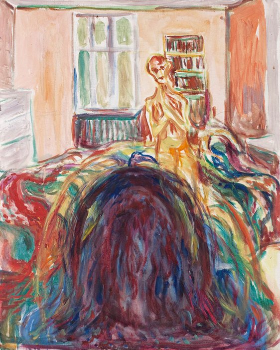 Edvard Munch Disturbed Vision 1930 Edvard Munch Disturbed Vision 1930