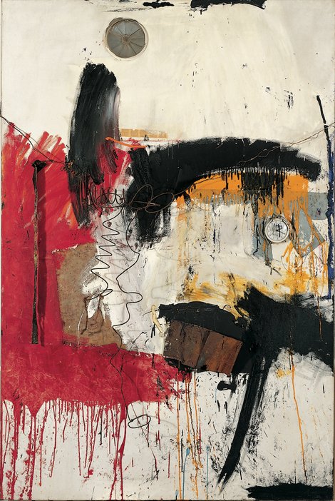 Robert Rauschenberg, première peinture, 1961