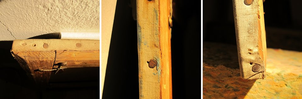 Details of tacking margins with original tacks