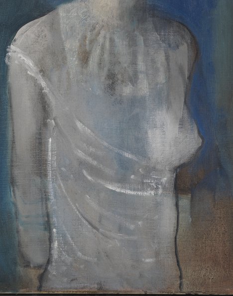 Detail of torso of Girl in a Chemise c.1905