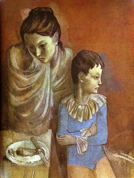 Pablo Picasso Mother and Child, Acrobats 1904–5