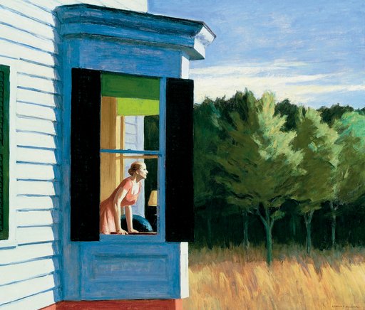 Edward Hopper Cape Cod Morning 1950 Oil on canvas