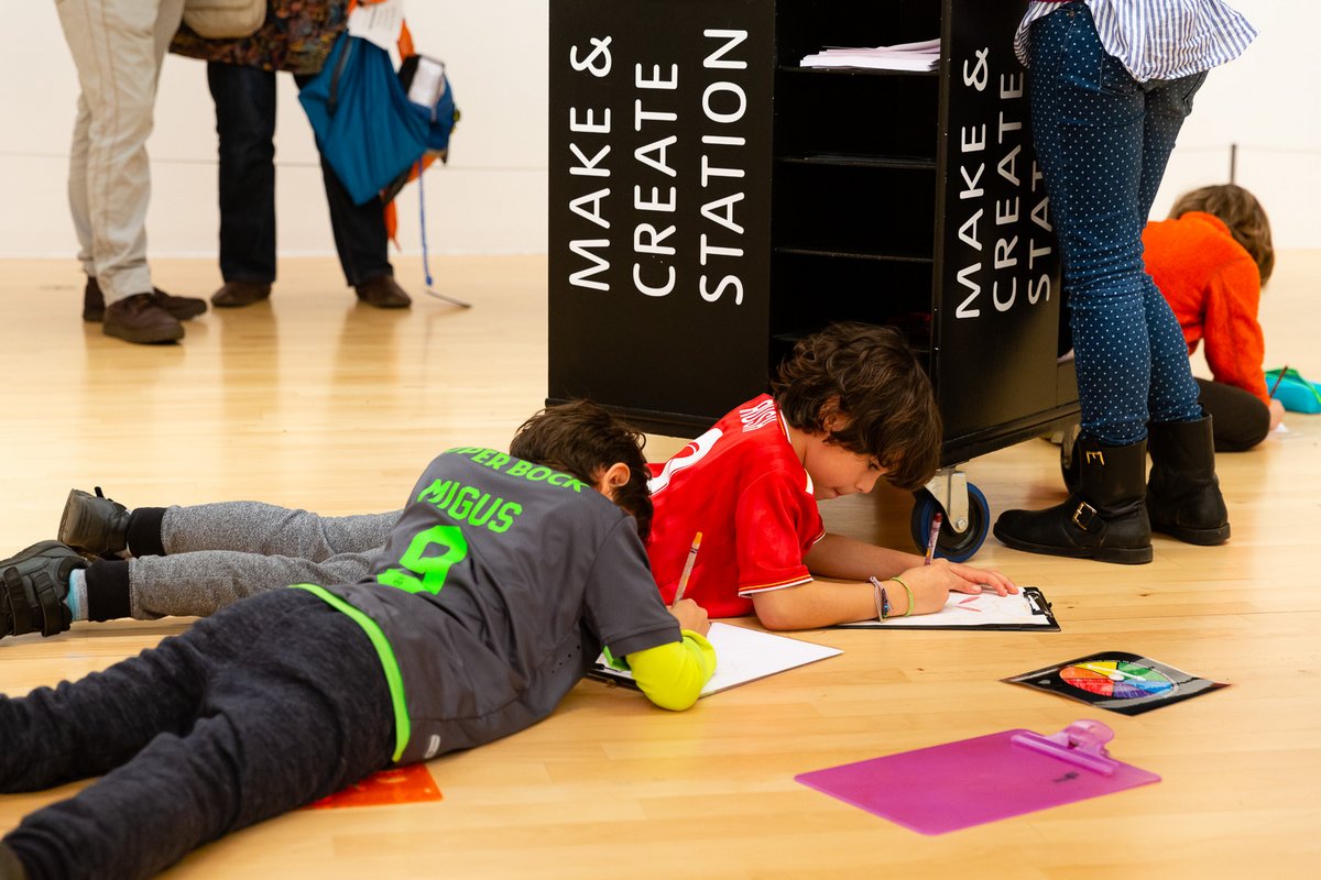 Make and Create Station at Tate Liverpool Tate