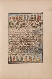 William Blake, Songs of Innocence, Holy Thursday 1789–1794