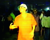 Video still from Mark Leckey's Fiorucci Made Me Hardcore, 1999