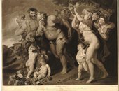 After Peter Paul Rubens Silenus engraved by Charles Howard Hodges, published 1789