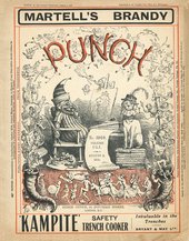 Front cover of Punch magazine 12 April 1912  